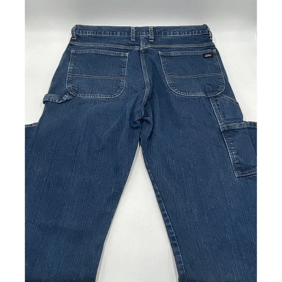 Genuine Dickies Denim Jeans Mens Size 36x34‎ C491 - Picture 7 of 10